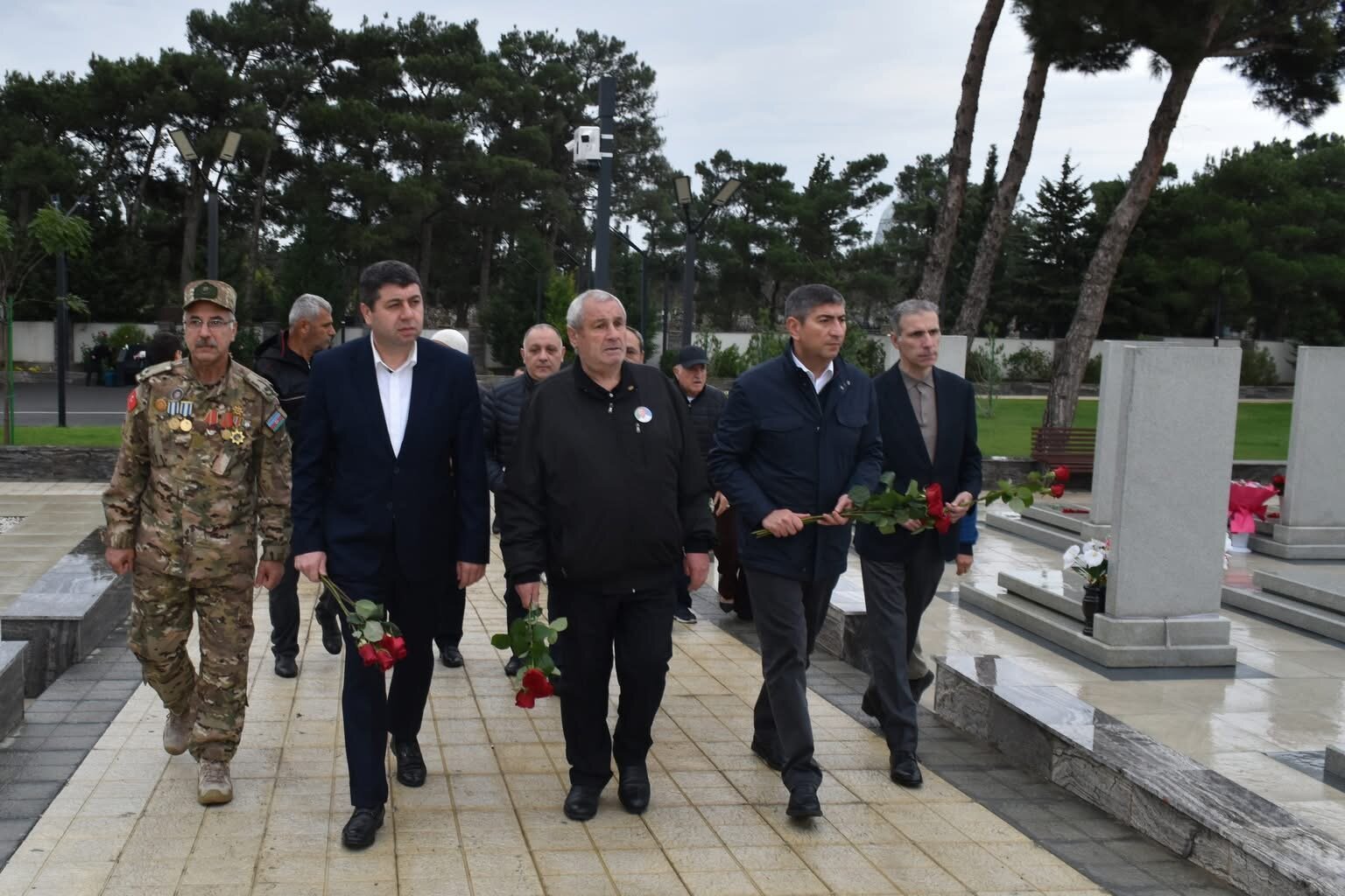 Yasamal rayonunda şəhidlər yad edilib